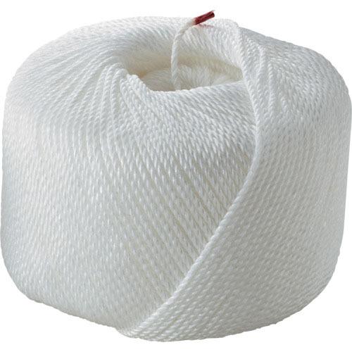 緑十字 ケーブル用呼び線(通線紐) 白 ロープ4N 4mmΦ×400m