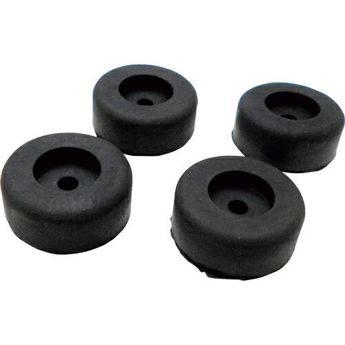 WAKI ネジ止ゴムクッション 4個入り ( EGC-003 ) 和気産業(株) (メーカー取寄) | 