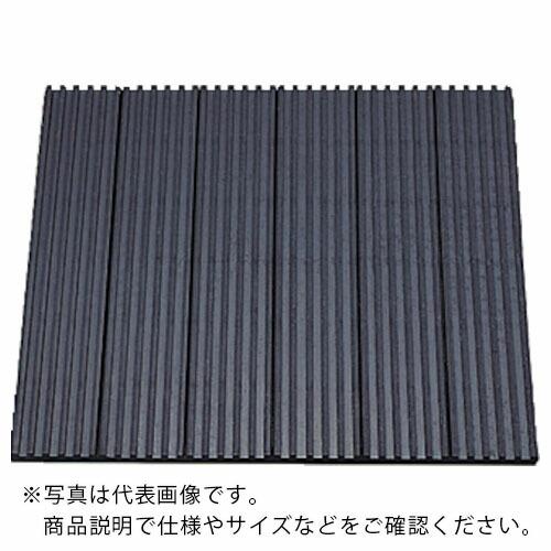 TRUSCO 防振パット シートタイプ 300×300 厚み8mm 天然ゴム ( OH-8 ) | 