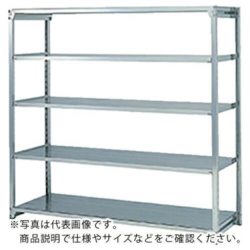 ナイキ 軽量ステンレスラック W1804×D304×H1800 ( RLA3S661-5 )