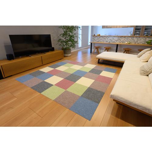 ワタナベ 吸着ぴたマット ループ 30cm×30cm グレー(9枚入) ( KPL-3005 ) |  | 05