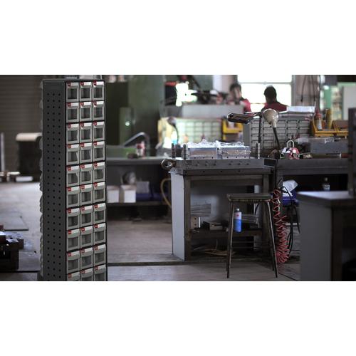 SHUTER ( シューター )　回転パーツスタンド　１２８０ｍｍ　９０引出し　黒色 ( RFO-690-BK )_2