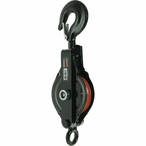 TRUSCO 強力型滑車一車スナッチ フック型100mm ( TSB1001 ) トラスコ中山(株) | 