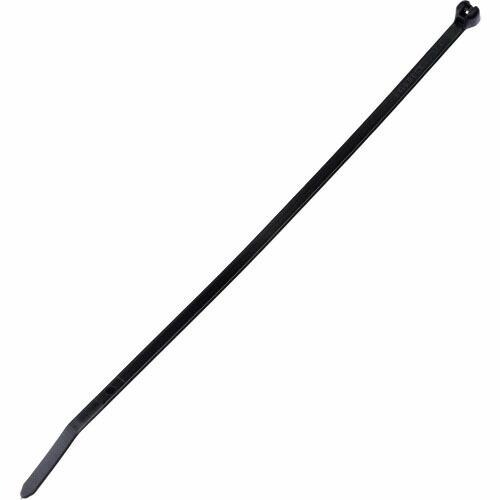 PANDUIT ステンレス爪ロック式ナイロン結束バンド 耐熱耐候性黒 幅7.0