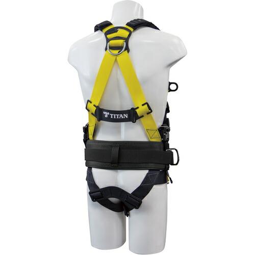 タイタン ( サンコー )　ＥＡＳＹ　Ｈａｒｎｅｓｓ　Ｃｏｍｆｏｒｔ　柱上用ハーネスセット　Ｓ ( WHC-10A-S-01-BL )