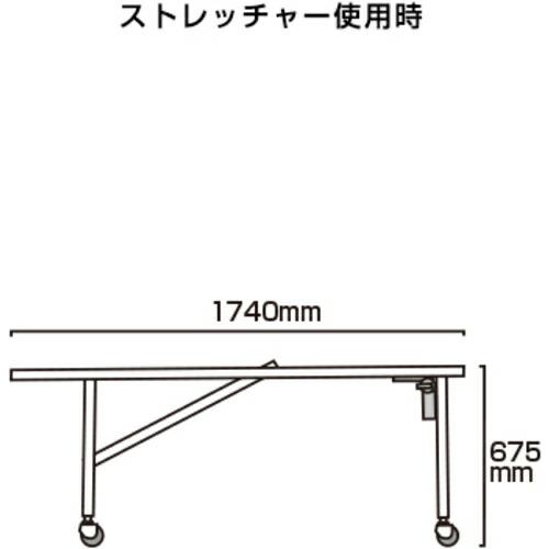 TOKISEI ( 常磐精工 )　ＳＰＳニューストレッチャーホワイトボード（下部使用方法案内板） ( SPSNTANKAWB )_1