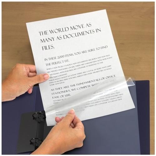 PLUS 88159)クリアーホルダー FL-159HO パンチ穴付 ( FL-159HO CL ) プラス(株) |  | 02