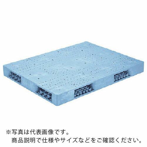 サンコー ( 三甲 )　プラスチックパレット　８１９２０１　Ｒ４−１２１６Ｆ　青 ( R4-1216F B ) (メーカー取寄)