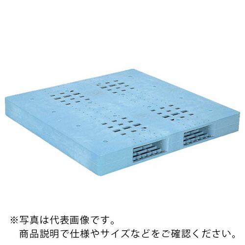 日本通販売 サンコー プラスチックパレット 816900 R-1313F青 ( SK-R-1313F-BL )