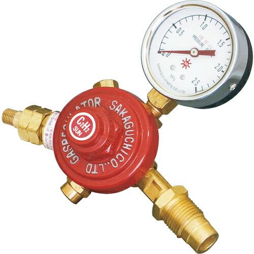 Asada アセチレン用調整器 ねじ付 ( PZ3867955 ) | 