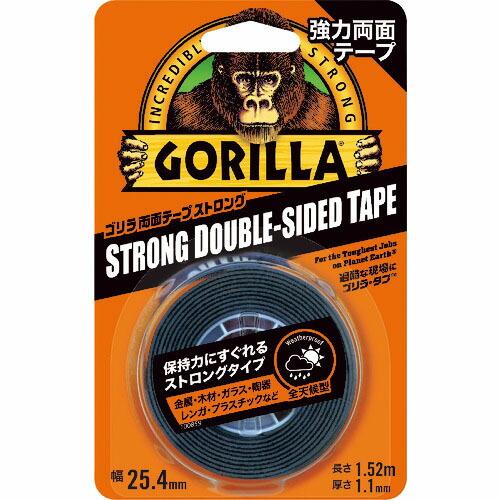 KURE 強力両面テープ ゴリラ両面テープ ストロング 25.4mm×1.52m×厚さ1.1mm ( NO1779 ) 呉工業(株) | 