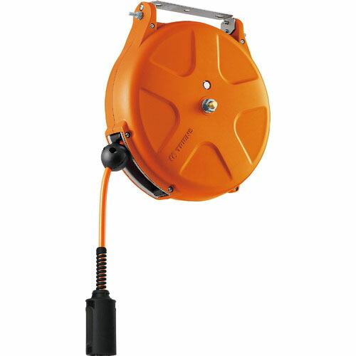 TRIENS エアーホースリール 内径6.5mmX10m オレンジ ( SHS-210A-OR ) (株)三協リール | 