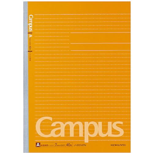 KOKUYO キャンパスノート A4(ドット罫) A罫 40枚 ノ-201ATN ( 41244753 ) コクヨ(株) | 