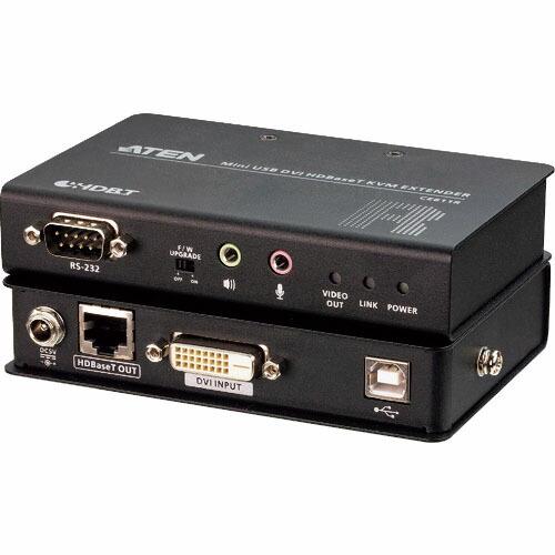 ATEN USB DVI HDBaseT ミニKVM エクステンダー (1920×1200@100 m) ( CE611 ) ATENジャパン(株) | 