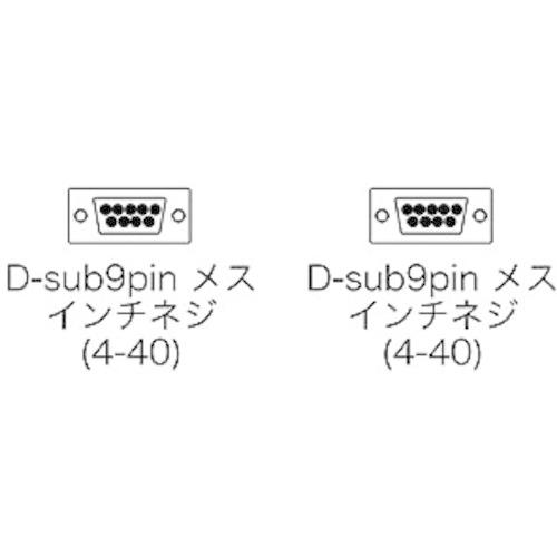 SANWA エコRS-232Cケーブル(1.5m) ( KR-ECLK15 ) |  | 02