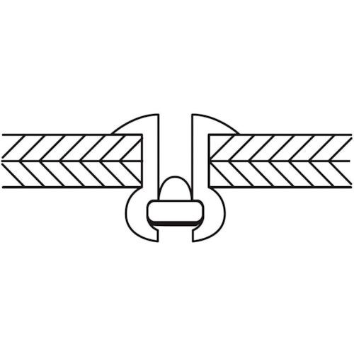 エビ ブラインドリベット(アルミ/アルミ製) 6-8(20本入) エコパック ( NA68MP ) (株)ロブテックス |  | 02