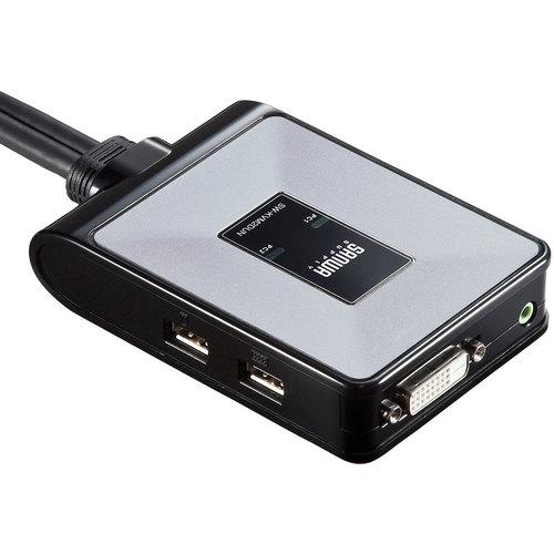 SANWA パソコン自動切替器(2:1) ( SW-KVM2DUN ) |  | 03
