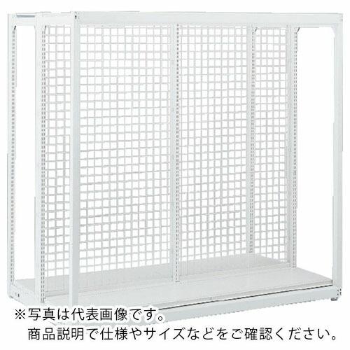 タテヤマアドバンス 陳列機器 KZG両面ネットタイプ本体 間口1200×900×1800mm ( SX3471 WH ) (メーカー取寄)