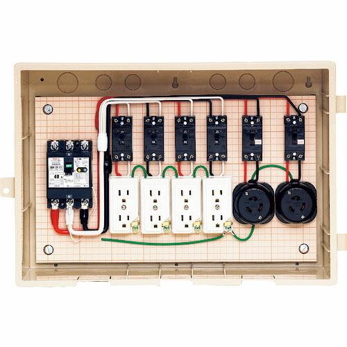 未来 ( 未来工業 )　屋外電力用仮設ボックス ( 15-42HC4 ) (メーカー取寄)
