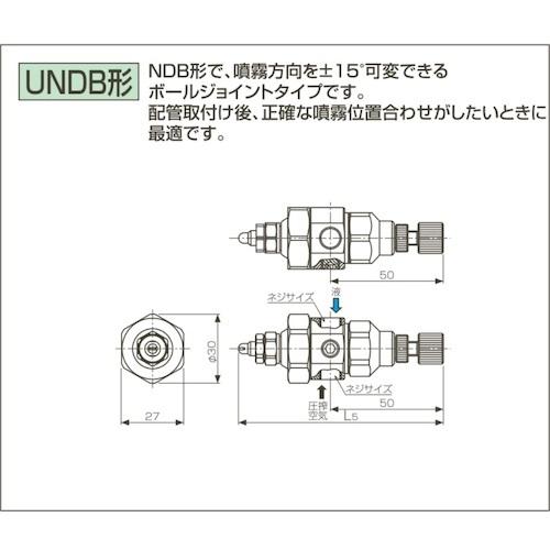 いけうち　微霧発生２流体ノズル　小噴量充円錐　ＢＩＭＪシリーズ（液加圧タイプ） ( BIMJ7015S303.UNDBS303 ) (メーカー取寄)_2