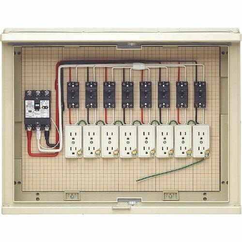未来 ( 未来工業 )　屋外電力用仮設ボックス ( 17A-8C6 ) (メーカー取寄)