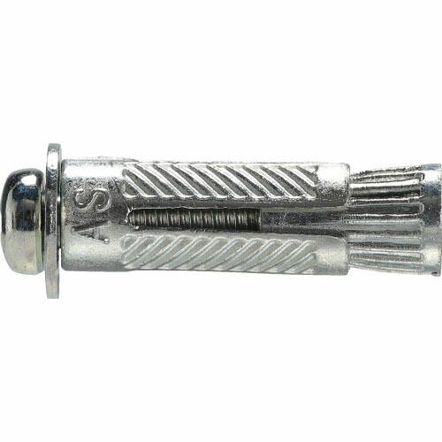 TRUSCO オールプラグボルト なべ頭 M4 16本入 (コンクリート・ブロック用アンカー/ねじ込み式) ( AS-425BTA ) トラスコ中山(株) | 