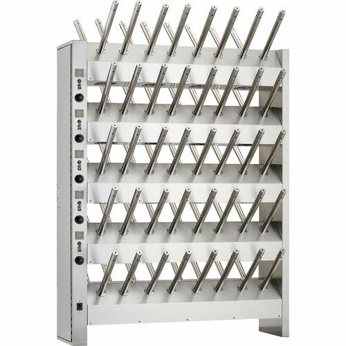 TRUSCO ステンレス製長靴ドライヤー 40足用 1350X800X1913mm ( SUBD-40-32V ) トラスコ中山(株) | 