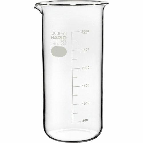 HARIO トールビーカー 目安目盛付 3000ml (TB-3L-SCI) | 