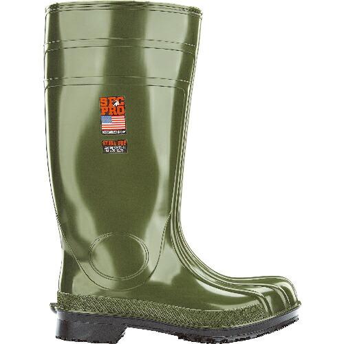 SFC ユニセックス耐滑ブーツ ワーク Guardian IV 先芯 グリーン 24.0CM ( 2066-06 ) Shoes For Crews社 | 