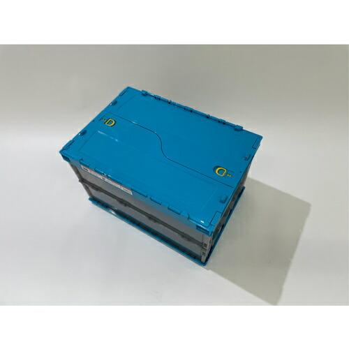 TRUSCO オリコン 薄型折りたたみコンテナ スケルコン 50L