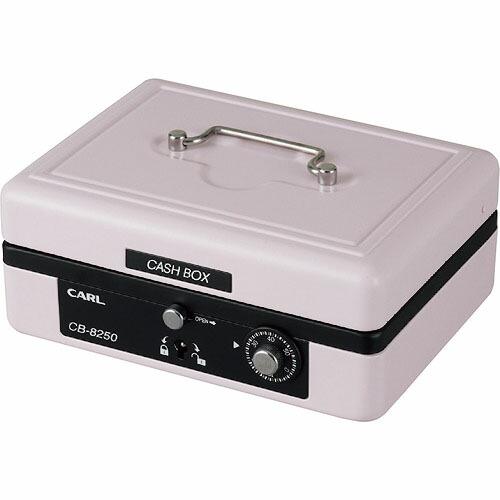 【SALE価格】カール 手提げ金庫 キャッシュボックス  ピンク A6サイズ ( CB-8250-P ) | 