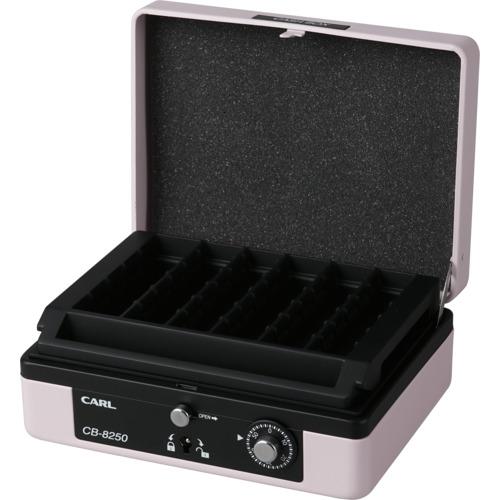 【SALE価格】カール 手提げ金庫 キャッシュボックス  ピンク A6サイズ ( CB-8250-P ) |  | 07