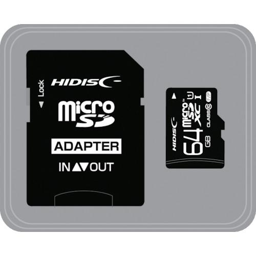 【SALE価格】ハイディスク マイクロSD64GB ( HDMCSDX64GCL10UIJP3 ) |  | 01
