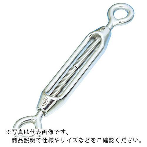 【SALE価格】TRUSCO ステンレス製 枠式ターンバックル アイ&アイタイプ ねじ径M3 (1個入) ( TTB-3EM ) | 