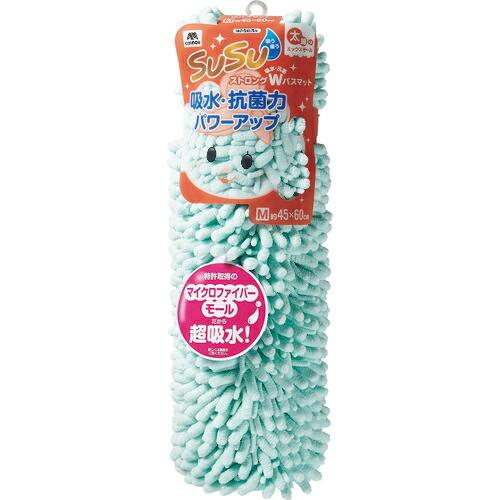 コンドル バスマット スウスウ抗菌ストロングW 45×60 フェミニンブルー ( 190973 ) 山崎産業(株) | 
