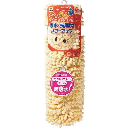 コンドル バスマット スウスウ抗菌ストロングW 45×60 フェミニンイエロー ( 190997 ) 山崎産業(株) | 