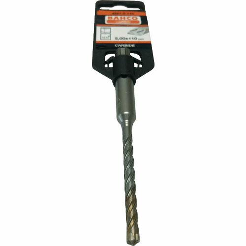 【SALE価格】BAHCO コンクリートドリル SDSプラス 4 CUTTERS 全長110mm 刃径5mm ( 4651-5-110 ) | 