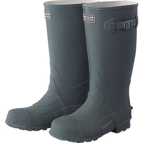 福山ゴム 土木作業長靴緑26.5cm (DS-LL) | 