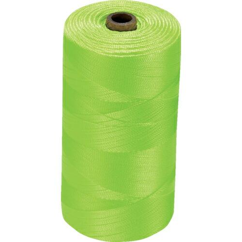 TRUSCO 【在庫限り廃番】蛍光水糸 プロ用タイル糸VR 細0.6mm 1000m巻 ( MI-1000T ) | 