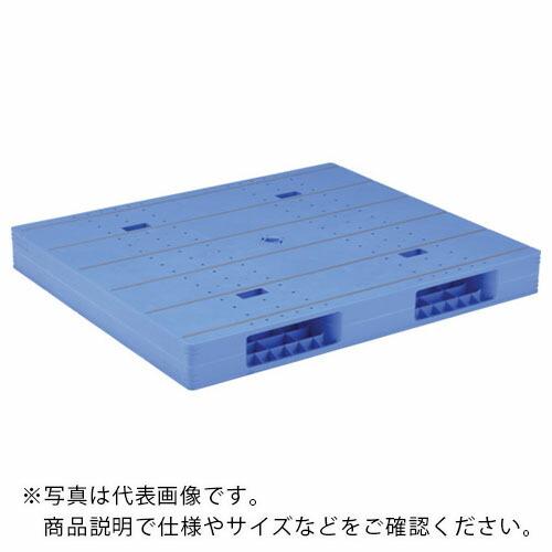 サンコー ( 三甲 )　プラスチックパレット　８４００８０　ＬＸ−１２１４Ｒ２青 ( SK-LX-1214R2-BL ) (メーカー取寄)