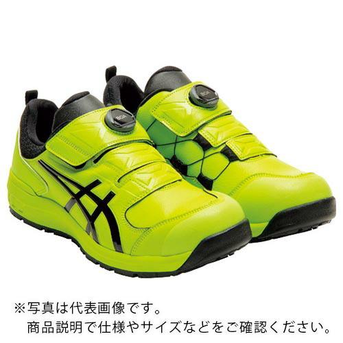 ASICS ウィンジョブCP307 BOA ネオンライム×ブラック 24.0cm ( 1273A028.300-24.0 ) | 