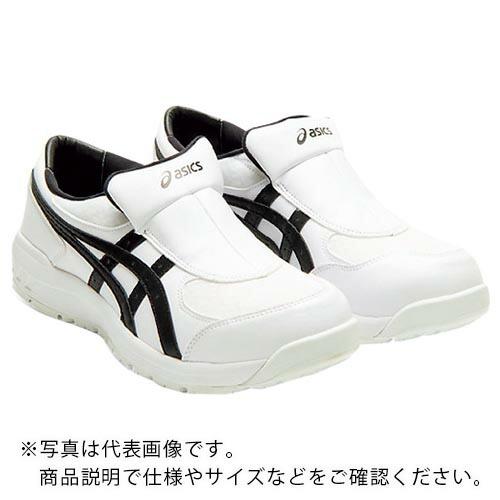 ASICS ウィンジョブCP211 SLIPーОN ホワイト×ブラック 22.5CM ( 1273A031.100-22.5 ) | 