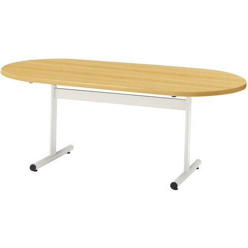 TOKIO ミーティングテーブル TT-TW 楕円型 1500×900 メープル ( TT-TW1590R-MP )