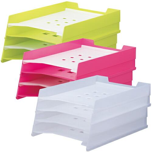 LIHIT マルチレタートレー 乳白 A4 ( A7300-1 ) (株)LIHIT LAB. |  | 01