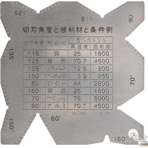 TRUSCO ドリル刃先ゲージ ( TG-A ) トラスコ中山(株) |  | 01