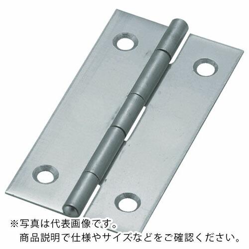 【SALE価格】TRUSCO ステンレス製薄口蝶番 全長25.5mm (10個入) ( ST-550-25 (デンカイケンマシアゲ 10コイリ) ) トラスコ中山(株) | 