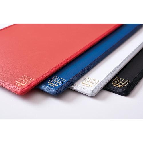 【SALE価格】KING JIM オ-ルインクリップボ-ド(カバー付) A4 赤 短辺とじ 収納約30枚 ( 5995-R ) (株)キングジム |  | 03
