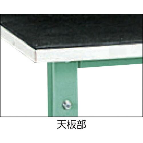 TRUSCO 軽荷重作業台(300kg)AE型 900X450XH745 ゴムマット張り グリーン色 ( AE-0945G5 ) トラスコ中山(株) |  | 01