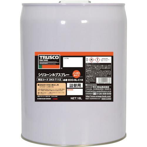 TRUSCO αシリコンルブ 18L ( ECO-SL-C18 ) トラスコ中山(株) | 