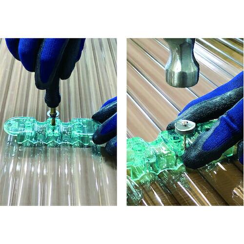 DAIDOHANT 波板工具 下穴あけ治具 2.5、5.5、6.5mm ( 10179585 ) (株)ダイドーハント |  | 03